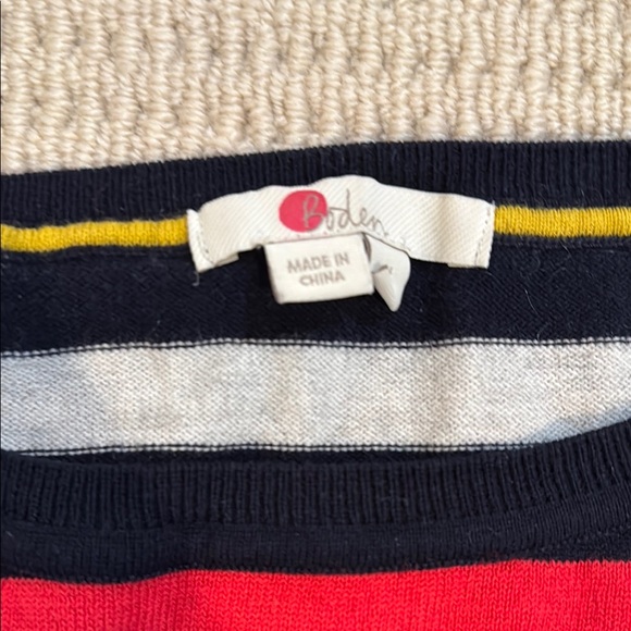 Boden Striped Knit Sweater - Picture 2 of 2